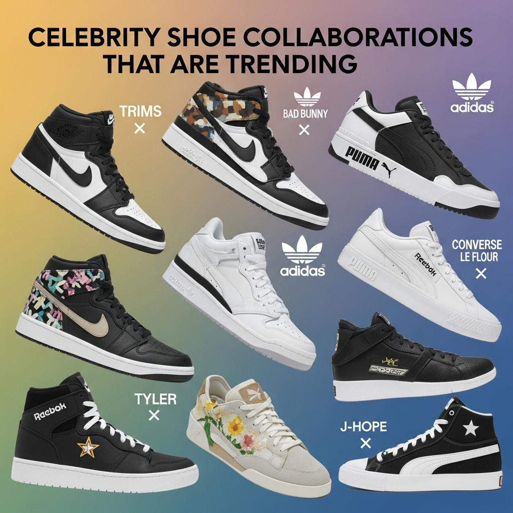 Celebrity Shoe Collaborations That Are Trending