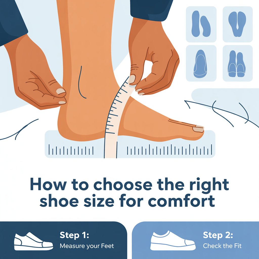 How to Choose the Right Shoe Size for Comfort
