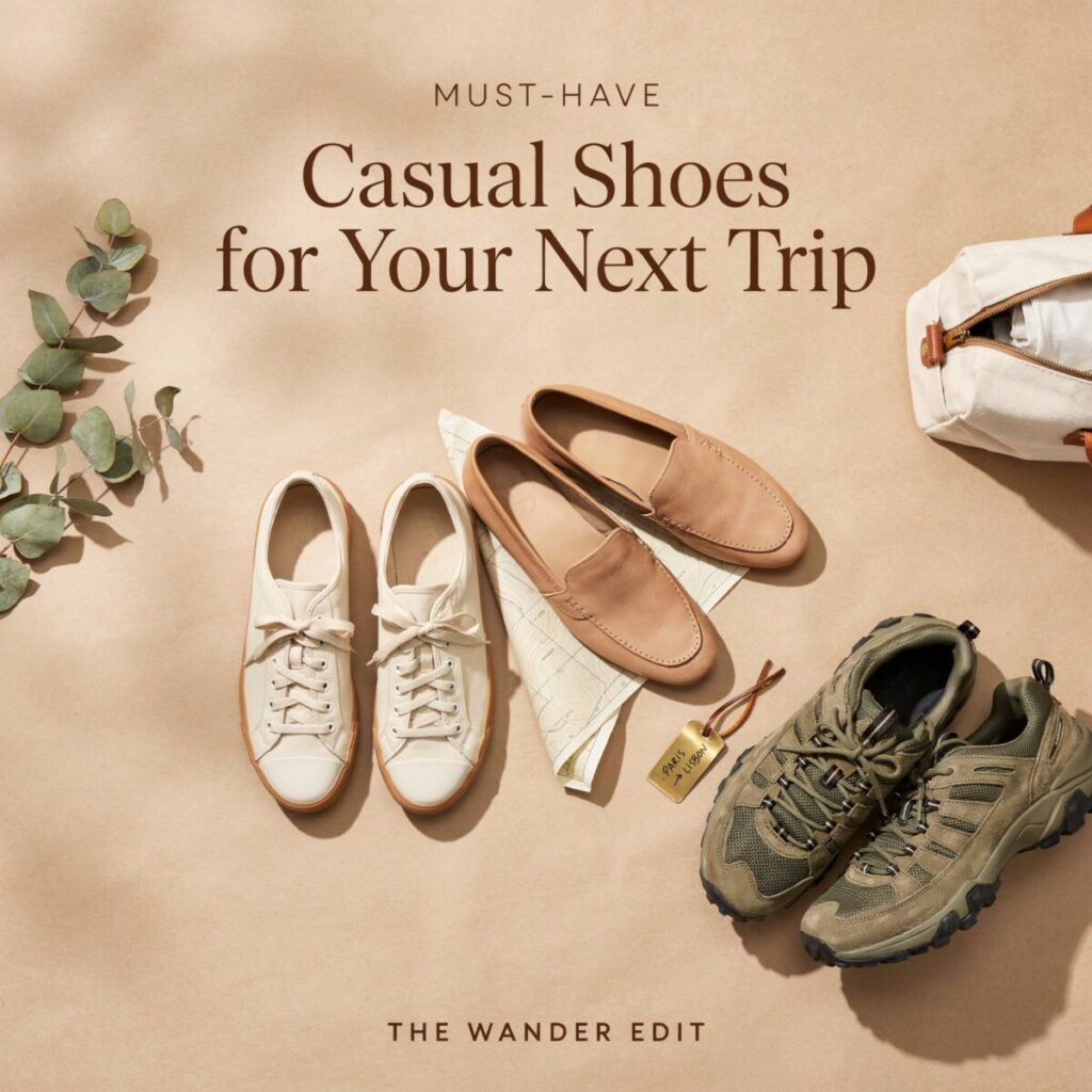 Must-Have Casual Shoes for Your Next Trip