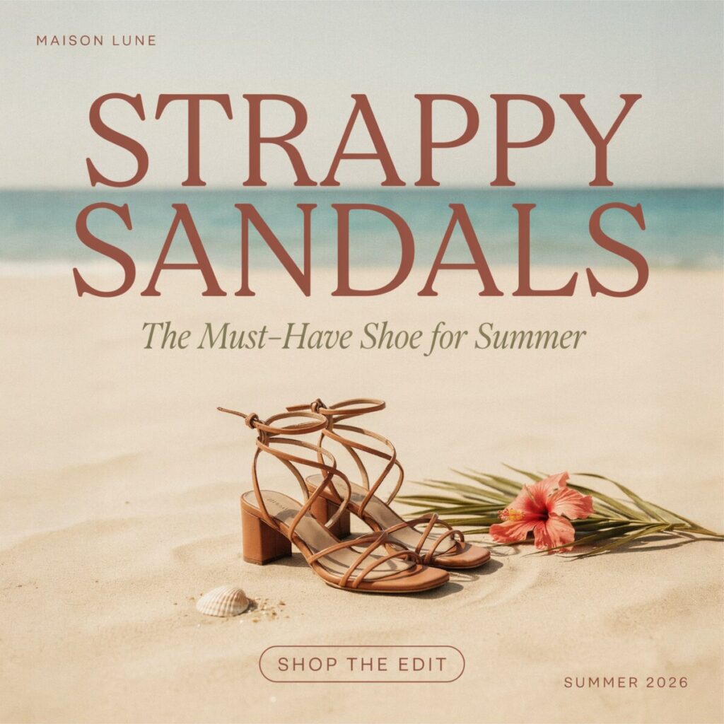 Strappy Sandals The Must-Have Shoe for Summer